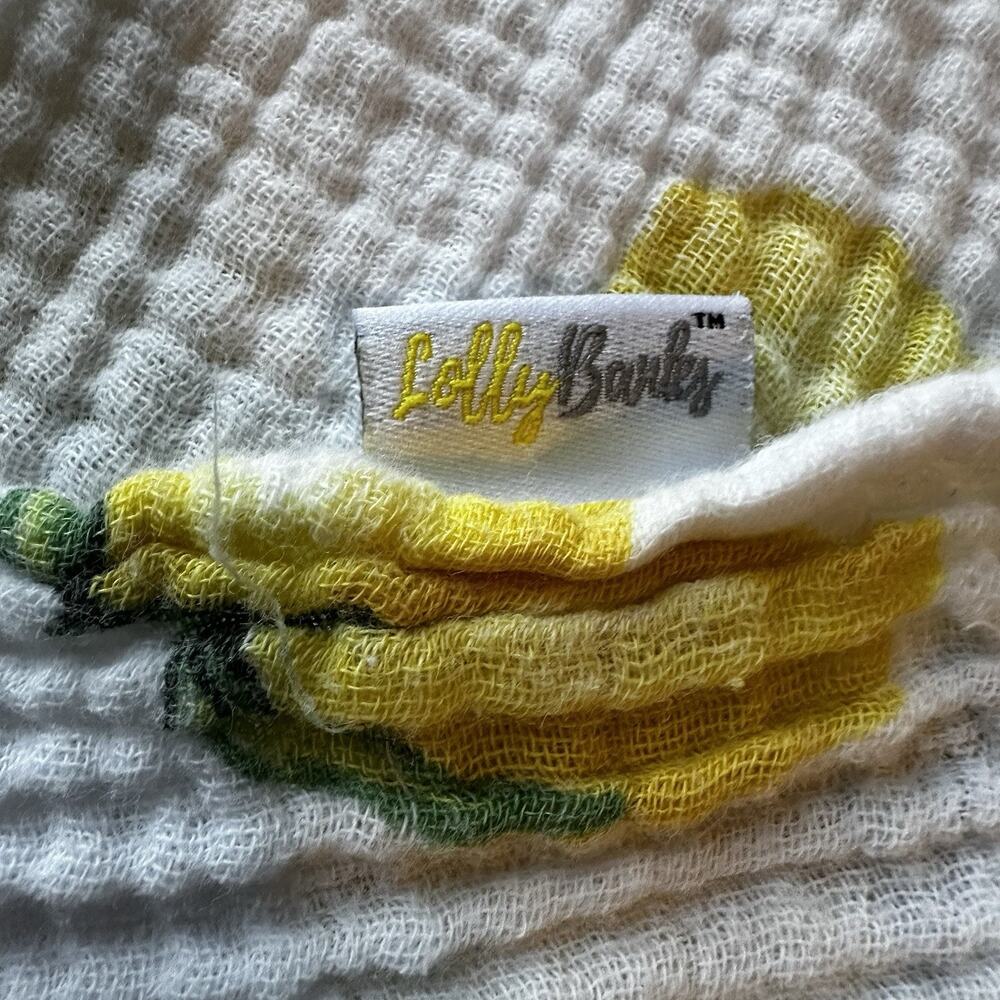 Lolly Banks Lemons Muslim Baby Blanket
